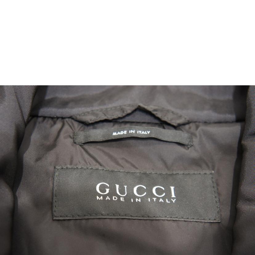 GUCCI グッチ/フライトジャケットタイプナイロンブルゾンシェリー