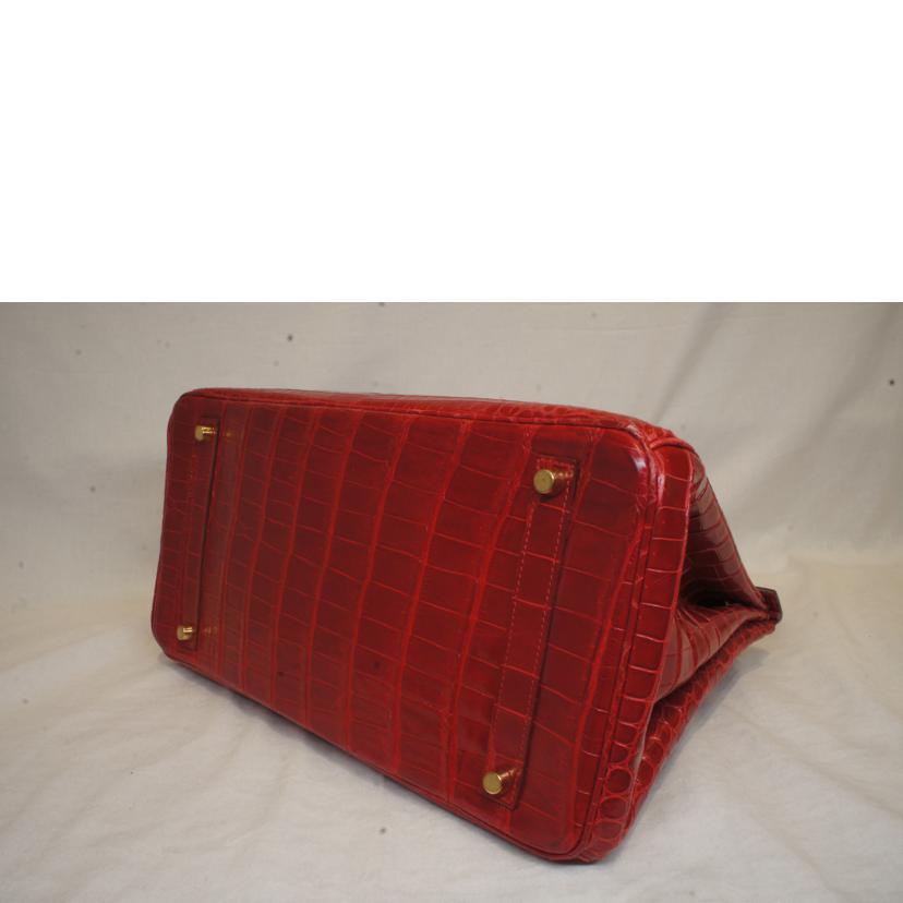 HERMES エルメス バーキン35 ハンドバッグ ヴォーエプソン レッド