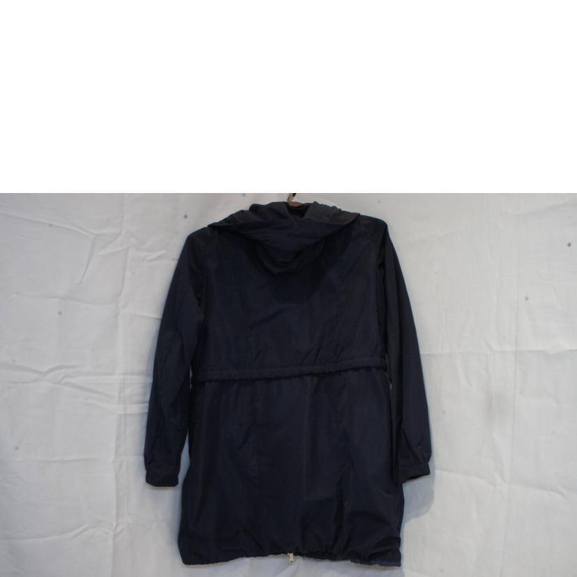 新品、MONCLER ネイビーナイロンコートTOPAZ