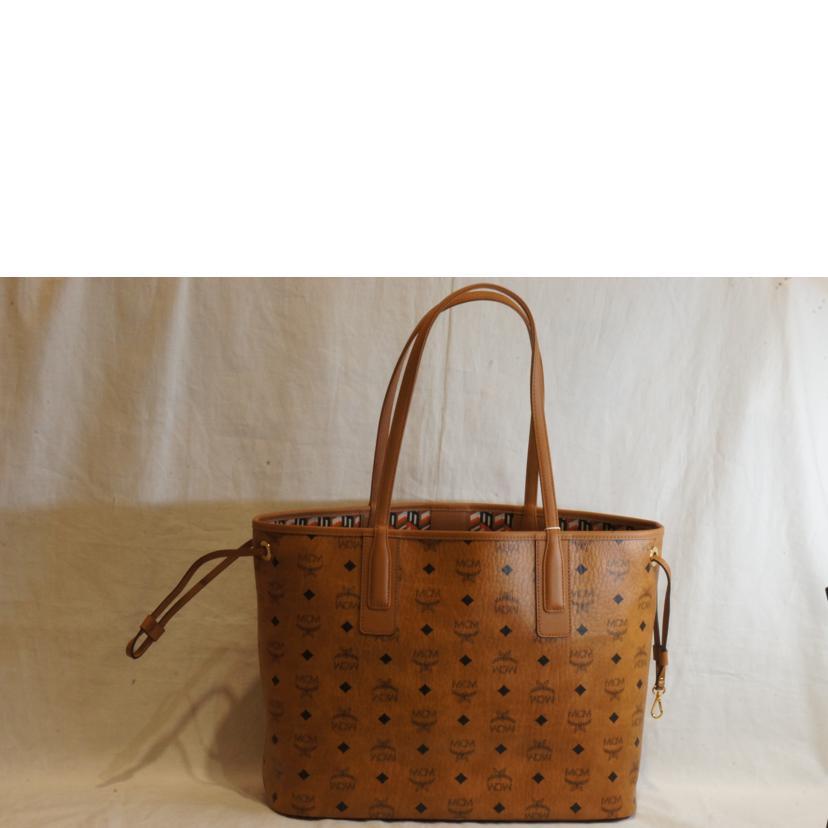 MCM（エムシーエム） エムシーエム/ロゴグラムスイングトートブラウン 