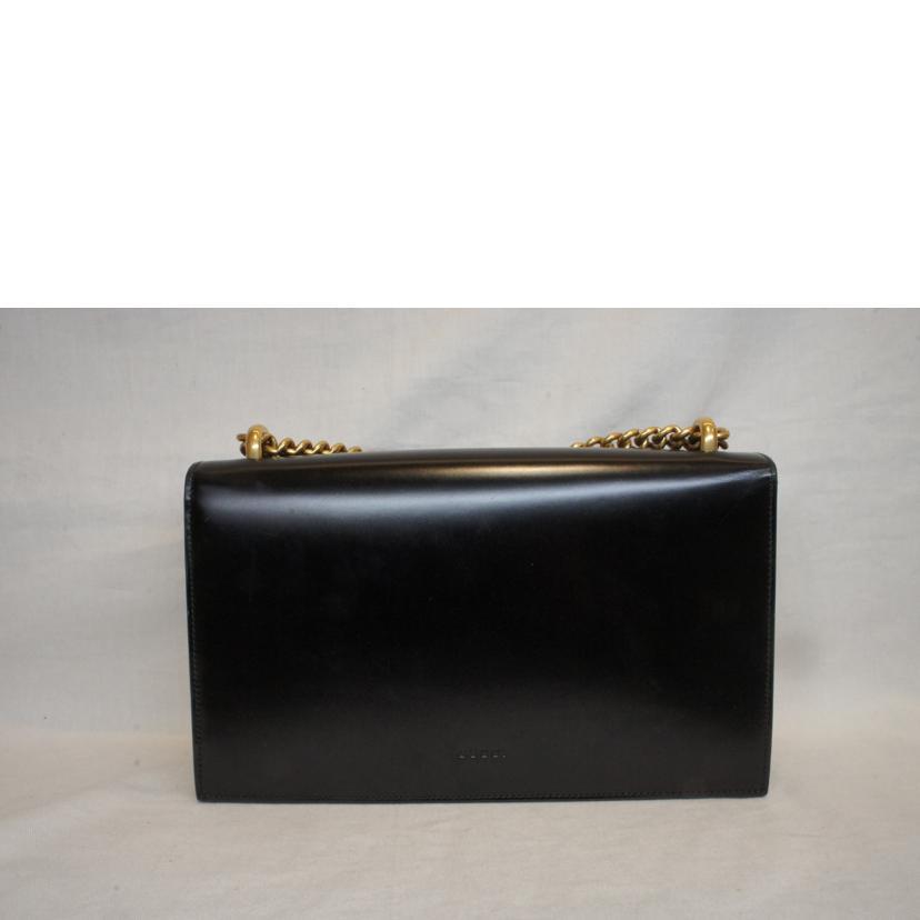 GUCCI グッチ/パイソンリボンタイガーエンブレムレザーチェーンショルダー/432411/493***/Aランク/92【中古】 GUCCI（グッチ） グッチ/パイソンリボンタイガーエンブレムレザー