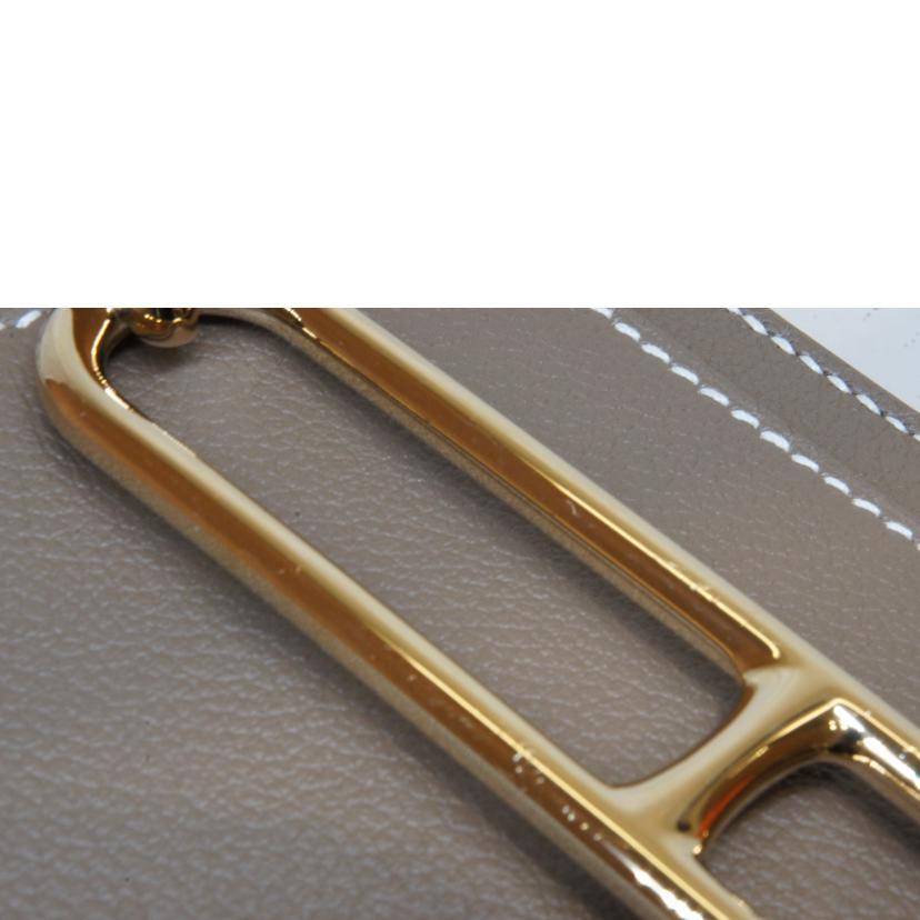 HERMES エルメス/ルリミニ18/エヴァーカラー/エトゥープ/GD金具/W/Aランク/92【中古】 HERMES（エルメス） エルメス/ルリミニ18/エヴァーカラー/エトゥープ