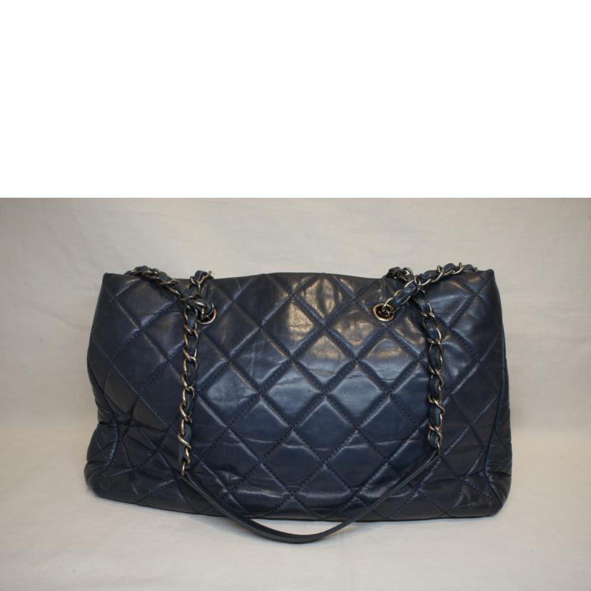 CHANEL シャネル/マトラッセチェーントートネイビー/205*****/Bランク