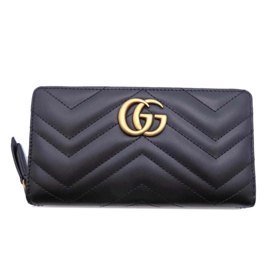 安心の定価販売】 GUCCI グッチ マーモント 長財布 ラウンドファスナー