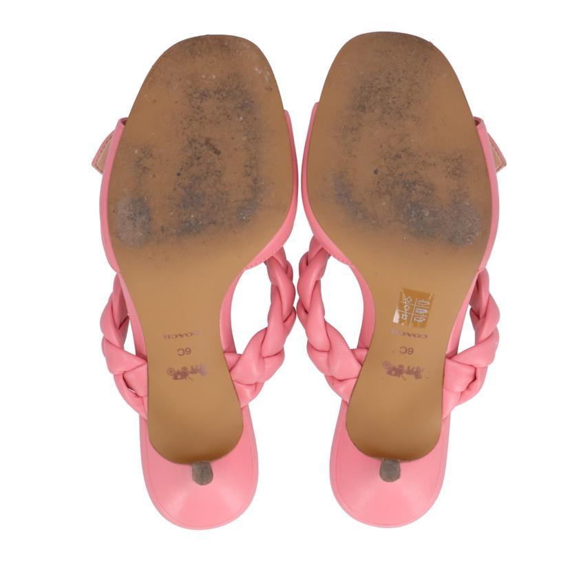 COACHコーチ/レザーサンダル/C2969/M20****/23cm/Aランク/93【中古 