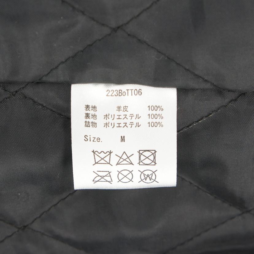BOTT ボット/レザージャケット/223BoTT06/M/メンズアウター/A