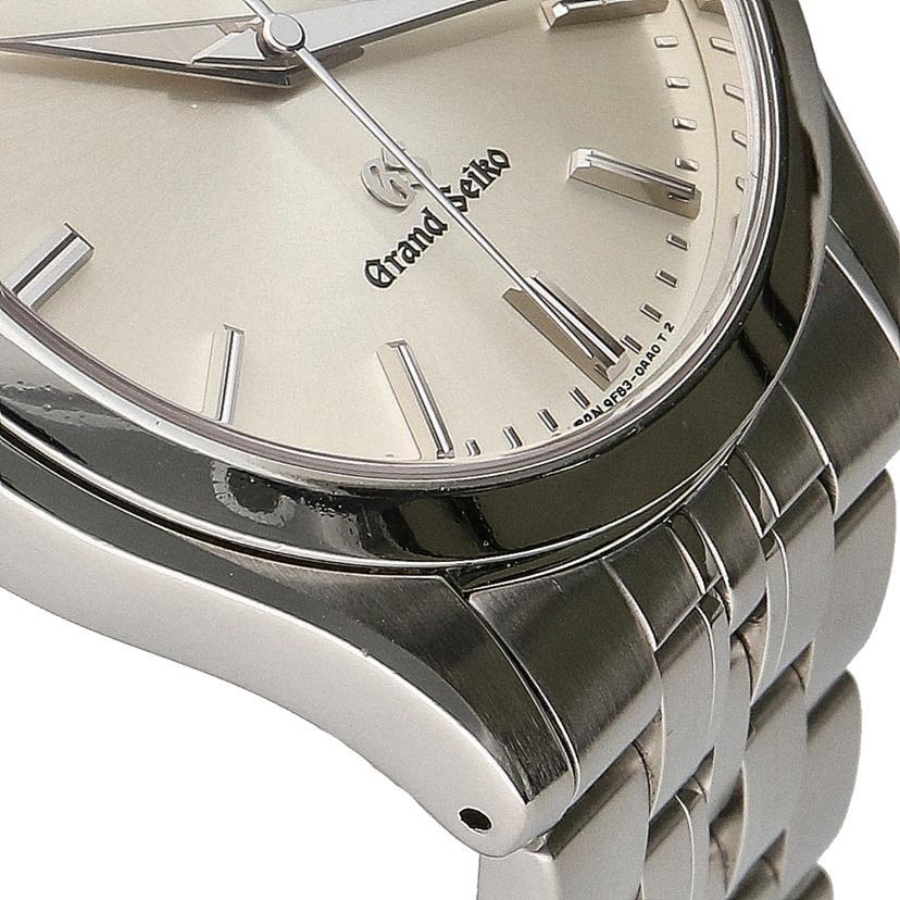 時計 SEIKO Grand Seiko 9F83 OABO 質屋 稼働 腕時計 グランドセイコー 9F83-0AB0 シルバー色文字盤