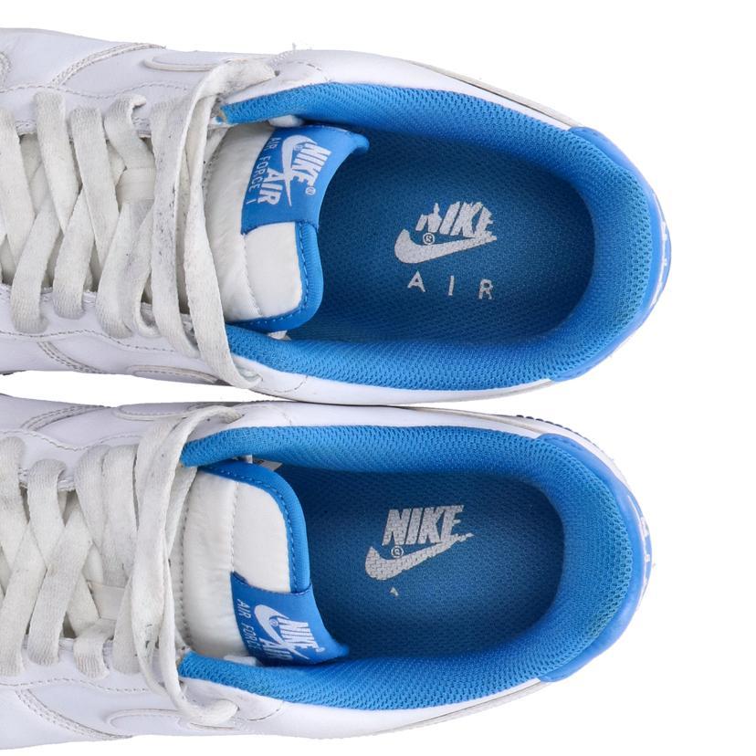 NIKE ナイキ/エアフォース1/オフホワイト＆ブルー/DR9867-101/ABランク/93【中古】 NIKE（ナイキ） ナイキ/エアフォース1/オフホワイト＆ブルー/DR9867