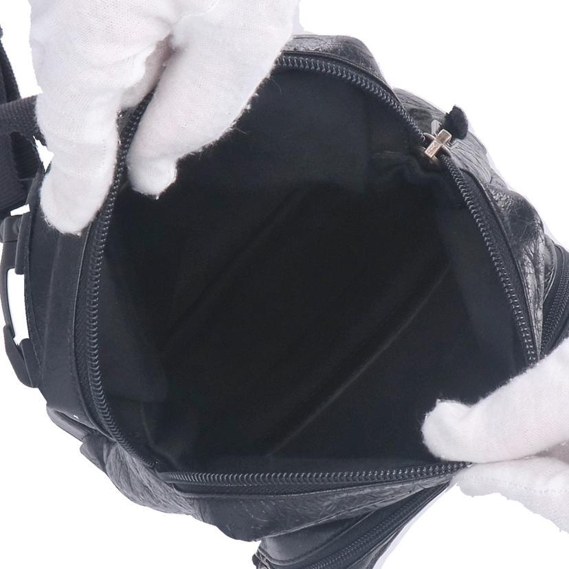 BALENCIAGA バレンシアガ/レザーボディバッグ/エクスプローラ/593651  