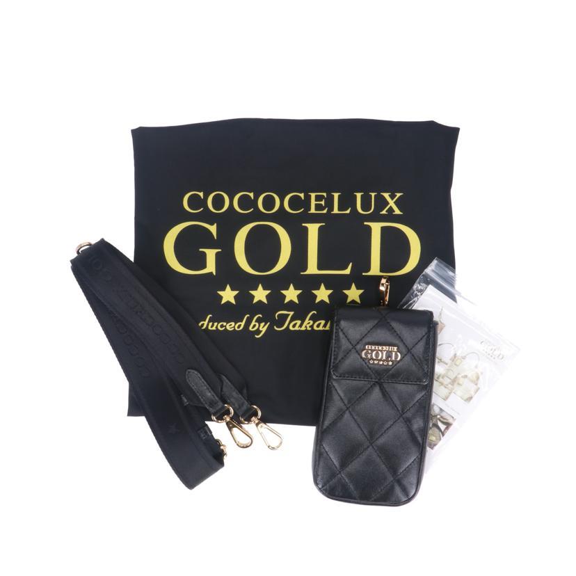 COCOCELUX ココセリュックス/ダイヤモンドレザー2Wayボストン/黒/501AB0372/Aランク/93【中古】_5