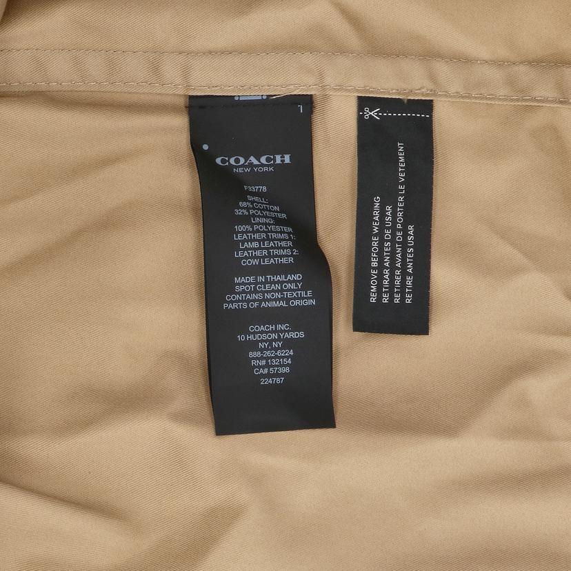 COACH コーチ/トレンチコート/F33778/ABランク/93【中古】 : ワンダー