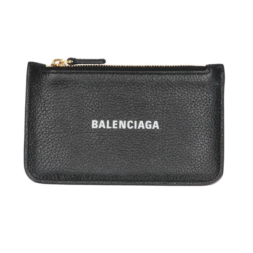 BALENCIAGA バレンシアガ/ロゴモチーフコインケース/カーフ