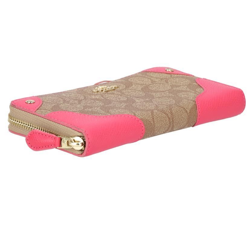 COACH コーチ/アコーディオン ジップアラウンド/F53780/L19**/ABランク/93【中古】 COACH（コーチ） コーチ/アコーディオン ジップアラウンド/F53780/L19
