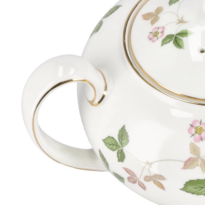 WEDGWOOD ウエッジウッド/ティーポットL/ワイルドストロベリー/A