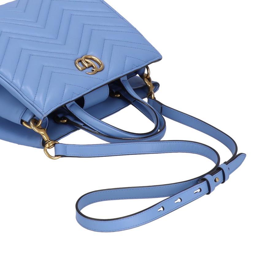 GUCCIグッチ/GGマーモント2Wayハンドバッグ/448054/467***/ABランク/94