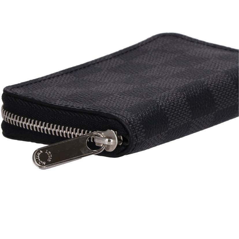 訳あり！ルイヴィトン ダミエ グラフィット コインパース ジッピーウォレット ルイヴィトン「ダミエグラフィットのジッピーコインパース