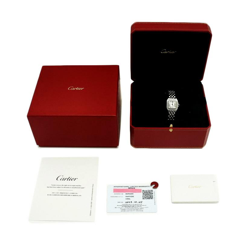 Cartier カルティエ/パンテールドゥカルテイエSM/SS/クオーツ/WSPN0006/417*********/Aランク/94【中古】 Cartier（カルティエ） カルティエ/パンテールドゥカルテイエSM/SS