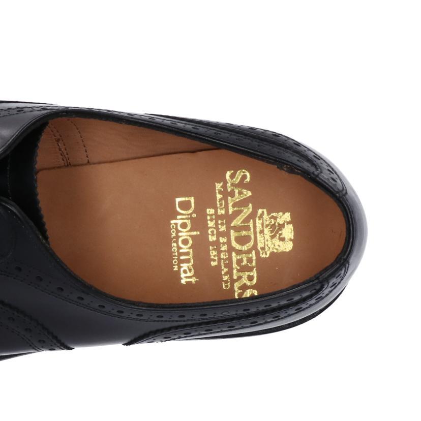 SADERS サンダース/OsloフルブローグOX BLK/9371B/UK8(US9)/Aランク/07 