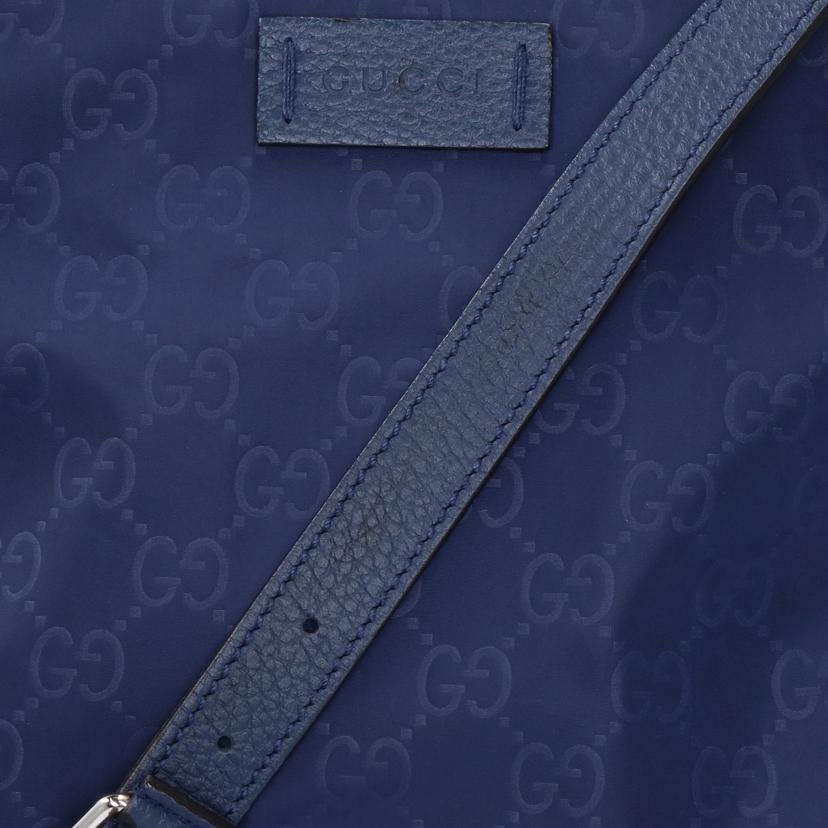 br>GUCCI グッチ/GGナイロンショルダーバッグ/510339/213***/Aランク