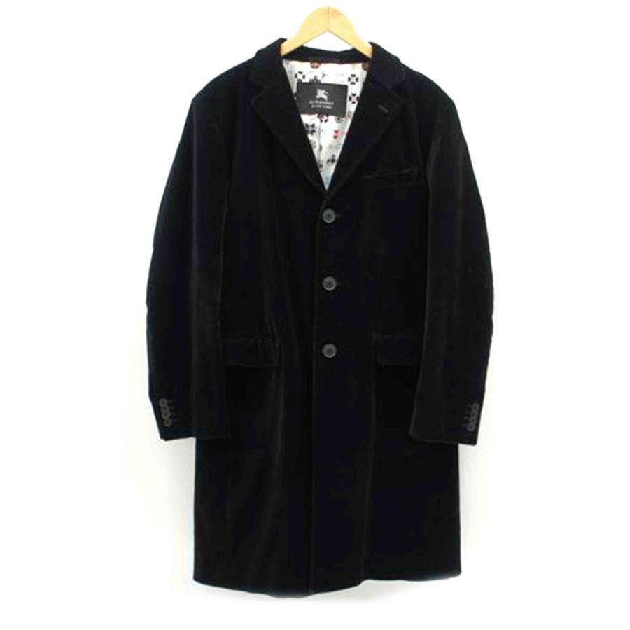 BURBERRY BLACK LABEL ベロアコート