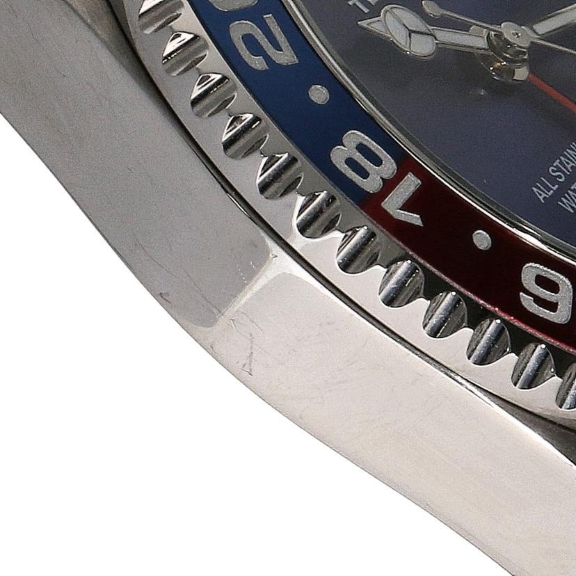 TECHNOS テクノス/GMTクオーツウォッチ/T2134NR/ケース径:40mm(リューズ除ク) 腕回リ:22cm/Bランク/09【中古 ...