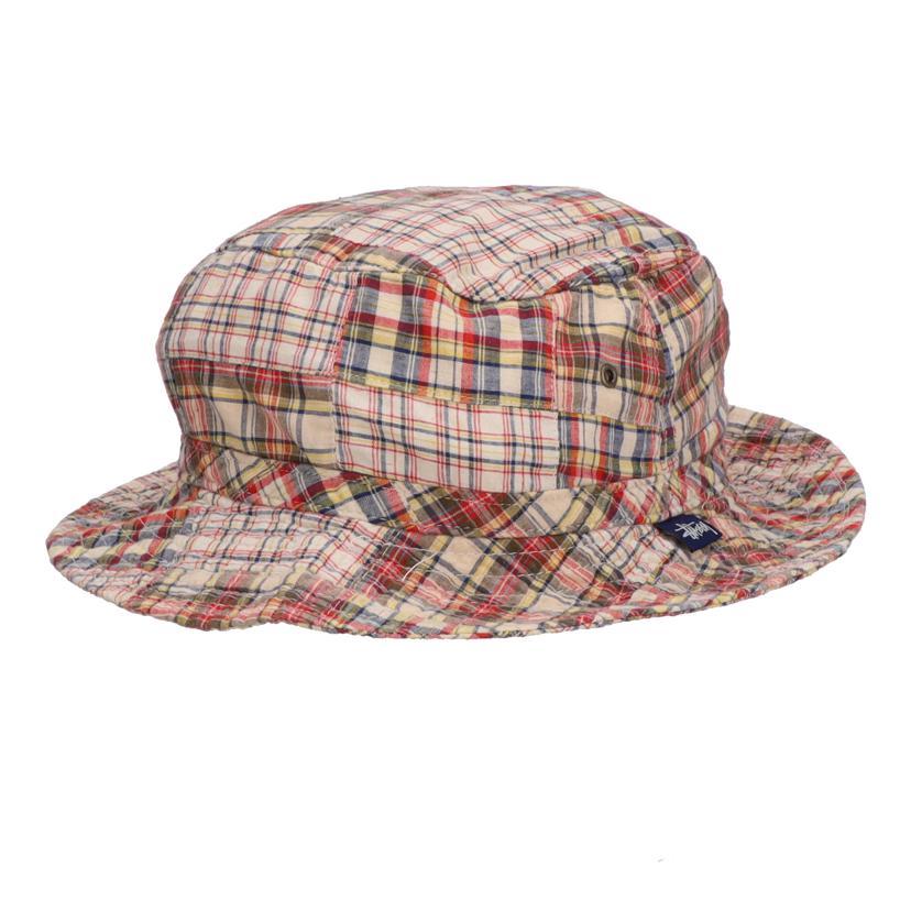 STUSSY SYUSSY ステューシー/チェック柄バケットハット/ABランク