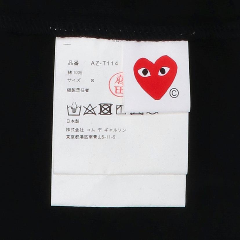 PLAY COMME des GARCONS プレイ コムデギャルソン/逆さラインハート