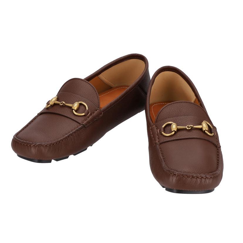 【即発送】グッチ GUCCI ホースビット　ドライビング　ローファー　メンズ ホースビット付き メンズ ドライビングシューズ ・ブラック