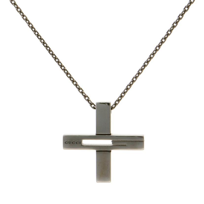 GUCCI（グッチ） グッチ/カットアウトG クロスネックレス