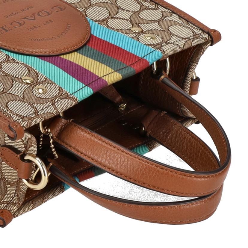 デンプシー　COACH コーチ　ショルダーバッグ　トートバッグ　シグネチャー柄 COACH（コーチ） コーチ/デンプシートート22シグネチャージャガード
