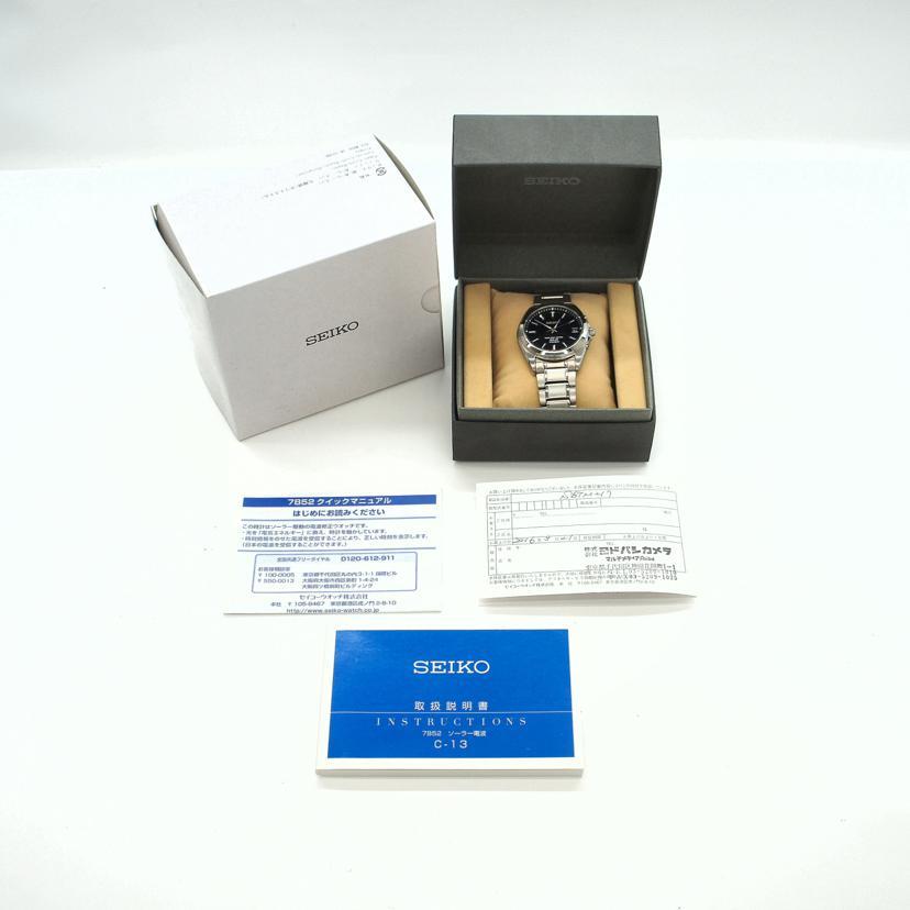 SEIKO セイコー/SPIRIT 電波ソーラー/SBTM229/580***/Aランク/09【中古  