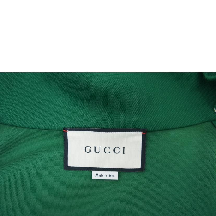 GUCCI GUCCI/メッシュ切替ジップアップトラックジャケット/587372-XJBOJ/S/メンズアウター/Aランク/85【中古】 br>GUCCI GUCCI/メッシュ切替ジップアップトラックジャケット/587372
