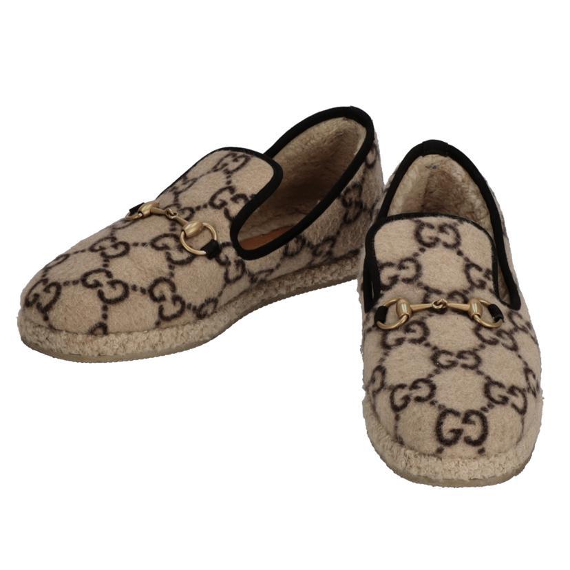 br>GUCCI グッチ/ホースビットスリッポン/6/ABランク/85【中古