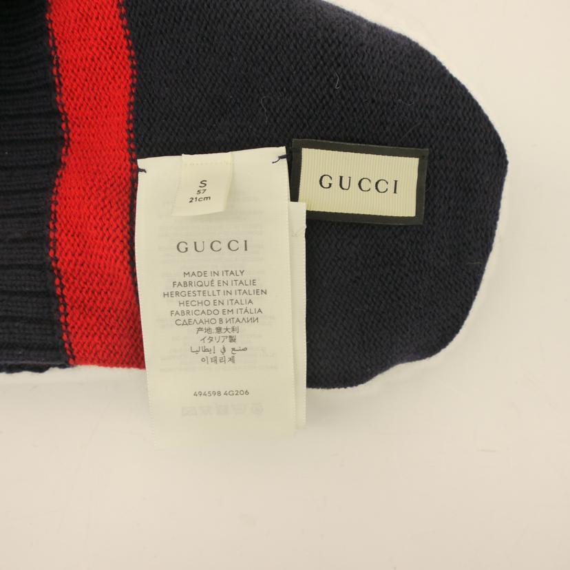 GUCCI グッチ/ニット帽 ビーニー・NV/494598 4G206/レディース