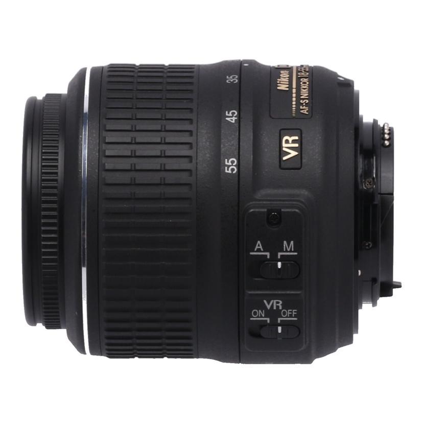 Nikon ニコン/交換レンズ/AF-S DX18-55mm f3.5-5.6G VR/51193467/Bランク/67【中古】 Nikon ニコン/交換レンズ/AF-S DX18-55mm f3.5-5.6G VR/13399347/B