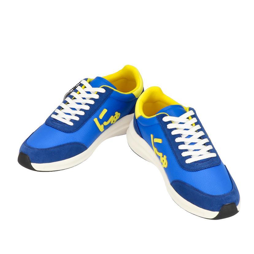 SANGACIO サンガッチョ/にゅ スニーカーBL/YE/Aランク/85【中古】 SANGACIO サンガッチョ/にゅ スニーカーBL/YE/Aランク/85【中古