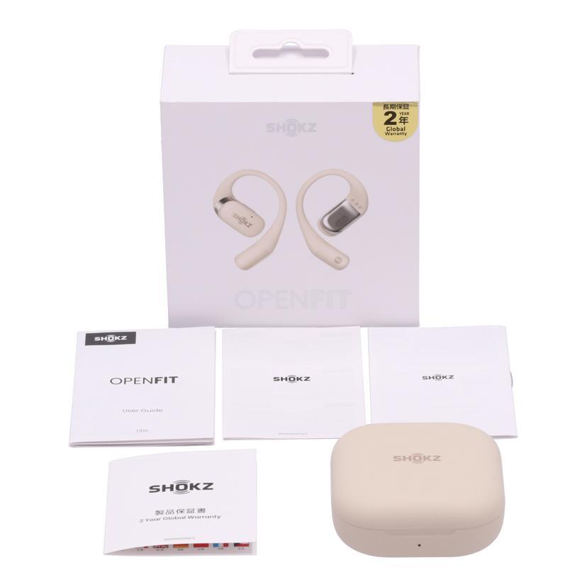 Shokz ショックス/ワイヤレスイヤホン/OpenFit/SKZ-EP-000021 T910/T9103440341533/Bランク/85【中古】 Shokz ショックス/ワイヤレスイヤホン/OpenFit/SKZ-EP-000021 T910