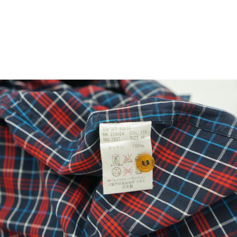 Vivienne Westwood ヴィヴィアン ウエストウッド/チェックシャツ/AB