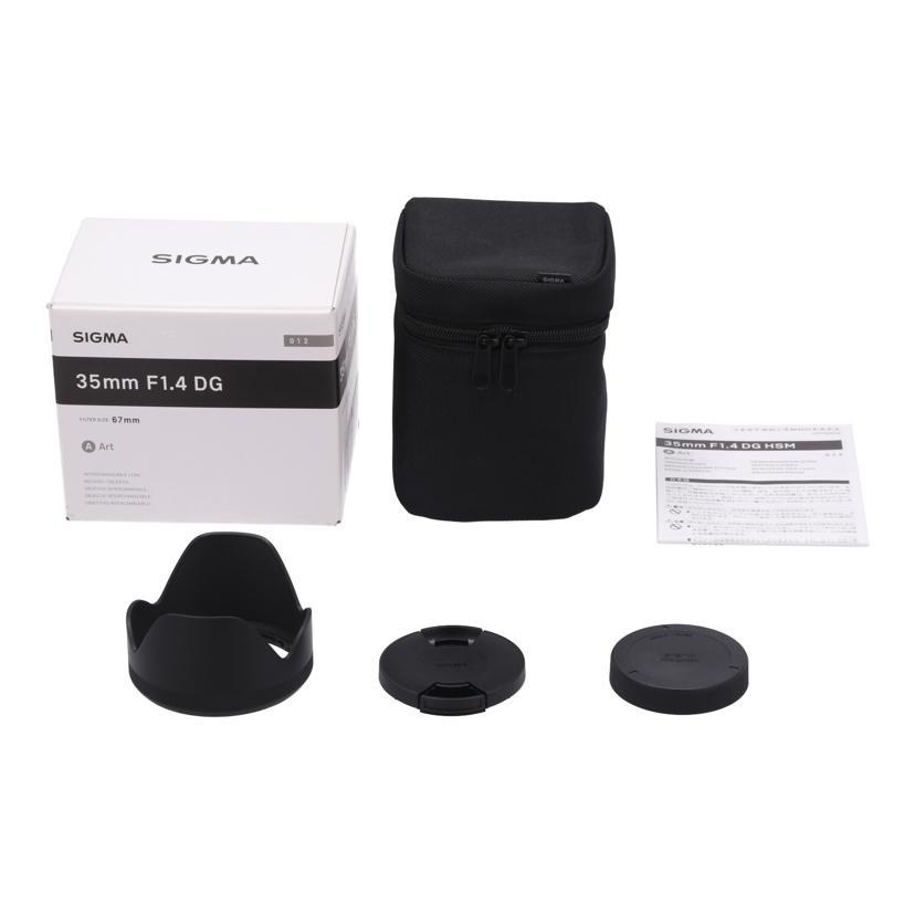 SIGMA Canon シグマ/交換レンズ/35mmArt/35mm F1.4 DG HSM/56740075/ABランク/85【中古】 シグマ（SIGMA） SIGMA Canon シグマ/交換レンズ/35mmArt/35mm F1.4 DG
