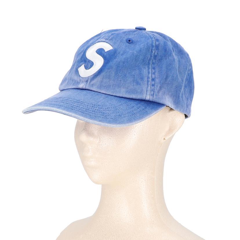 【極美品！】SUPREME Sロゴ デニムキャップ Supreme シュプリーム/Sロゴ デニムブルーキャップ/Bランク/85