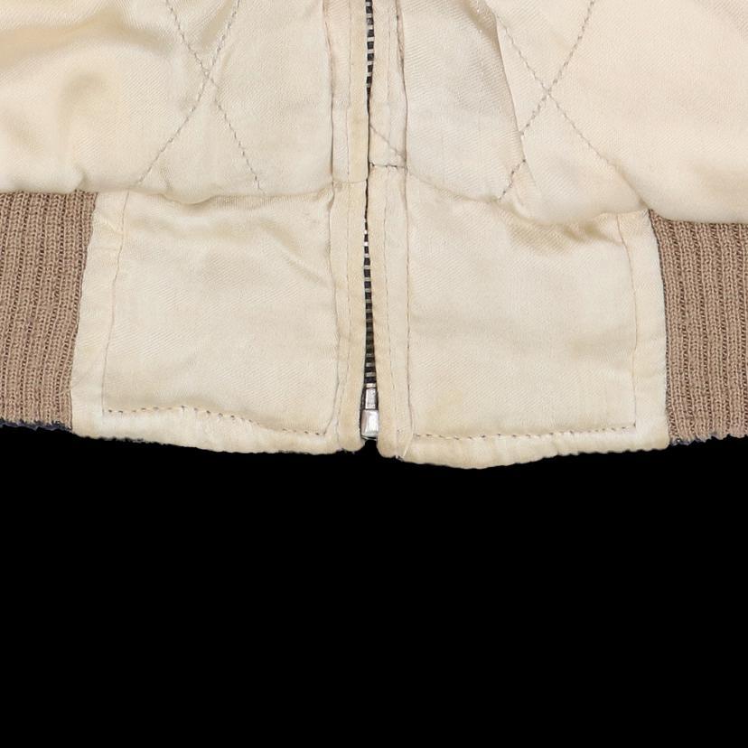 DENIME ドゥニーム/SHINS期 鯉＆鶏刺繍 ベロアリバーシブルスカジャン