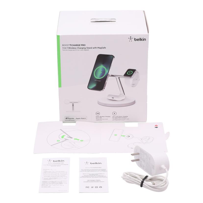 Belkin（ベルキン） ベルキン/MagSafe対応3−in−1ワイヤレス充電器15W 