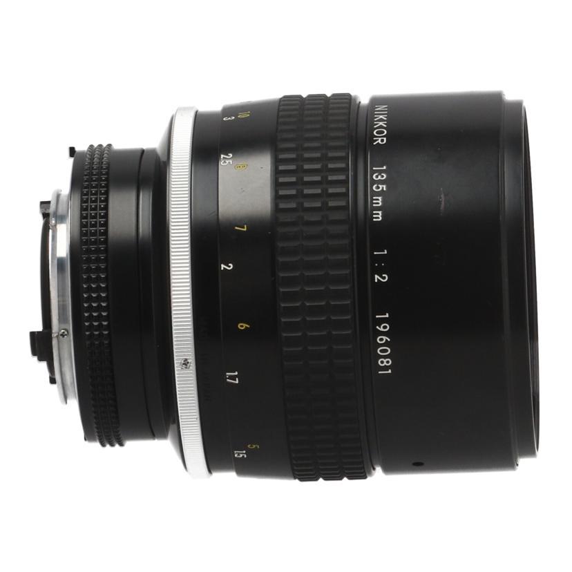 Nikon ニコン/交換レンズ/Ai 135mm F2/196081/Bランク/85【中古