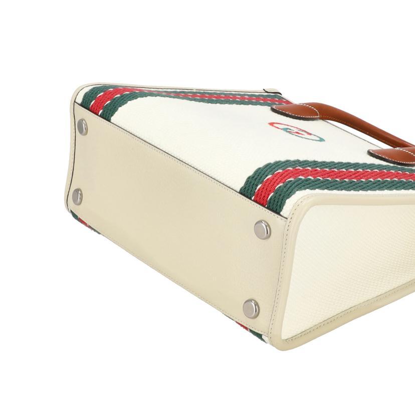 GUCCI（グッチ） グッチ/インターロッキングG キャンバス 2WAYトート