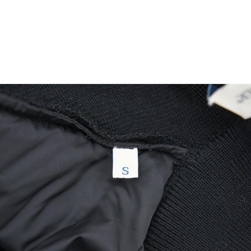 美品★モンクレール　MAGLIONE 異素材　切り替え　ダウンジャケット MONCLER (モンクレール) ナイロン フード フルジップ ダウンジャケット