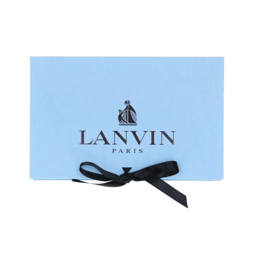 LANVIN ランバン/ラムスキンレザーラウンドファスナー長財布/財布・小物/Bランク/42【中古】 LANVIN（ランバン） ランバン/ラムスキンレザーラウンドファスナー長