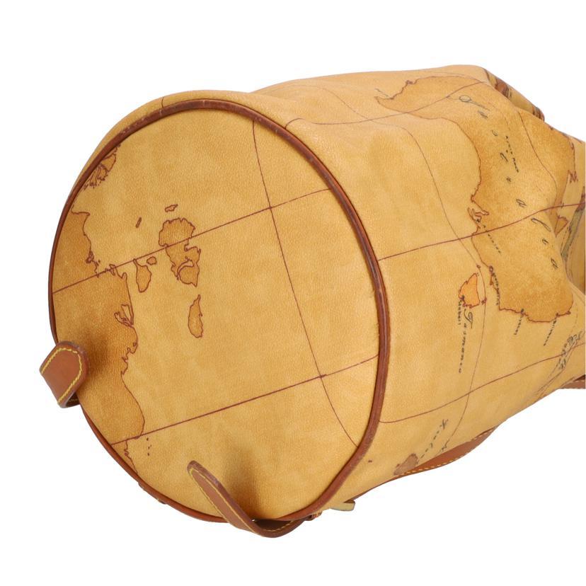 PRIMA CLASSE プリマクラッセ/レザー地図柄リュック/ブランド