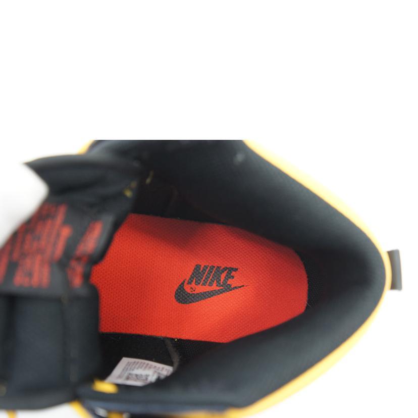 NIKE（ナイキ） ナイキ/DUNK HI RETRO 黒×黄色/DD1399 700/ABランク/42