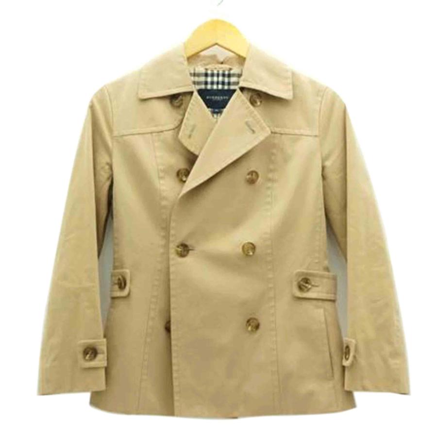【極美品】バーバリーロンドン ショートトレンチコート150A ノバチェック BURBERRY（バーバリー） バーバリー/ショートトレンチコート/内部