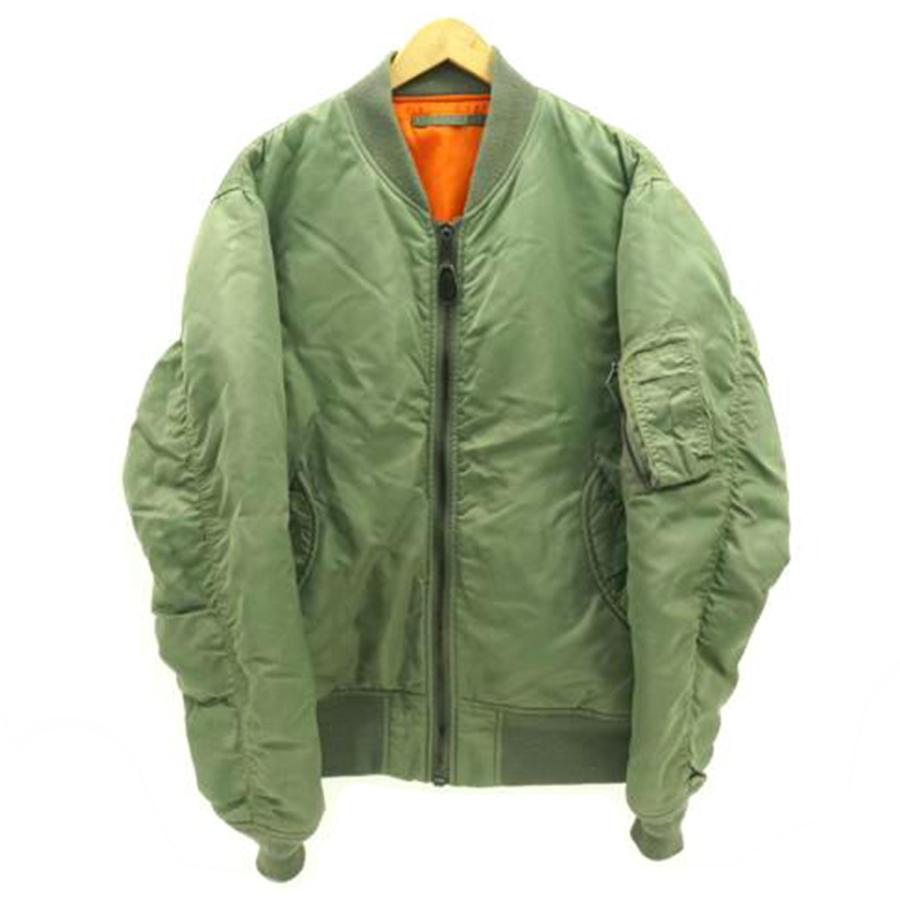 AVIREX アヴィレックス/MA−1 フライトジャケット 内部オレンジ
